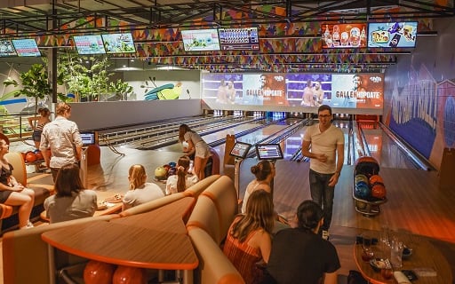 the park bowling