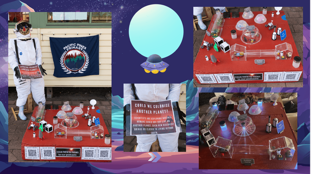 Pacific Pines Primary School - Astronaut Scarecrow