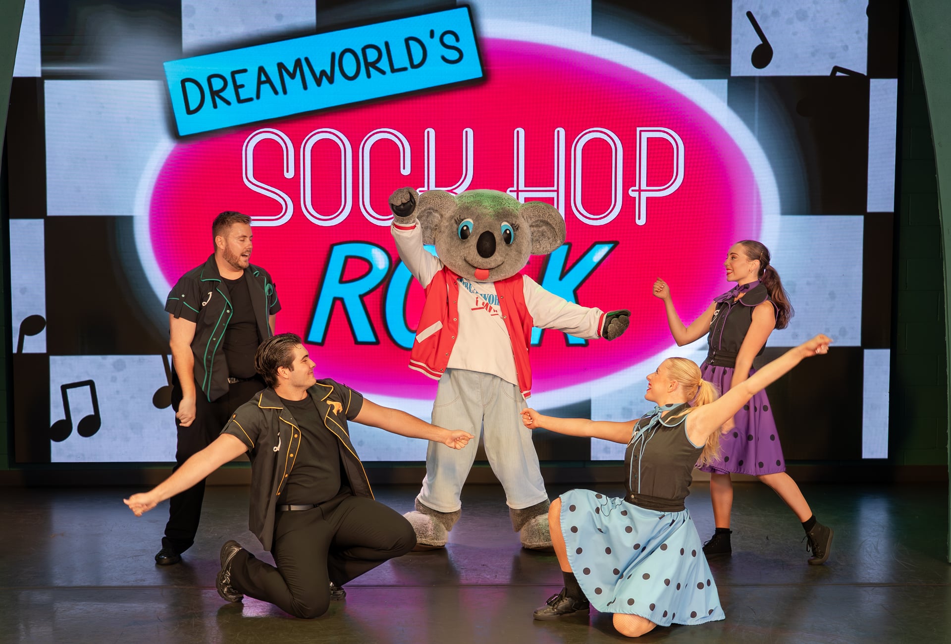 Dreamworld’s Sock Hop Rock