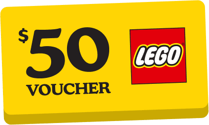 Lego $50 voucher
