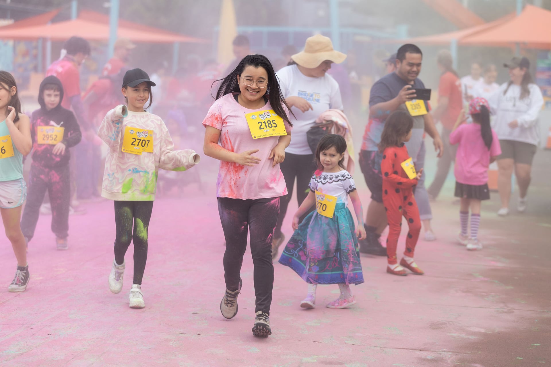 dreamworld fun run colour