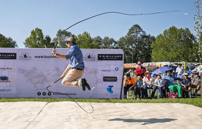 Whip cracking by Worldon Whips